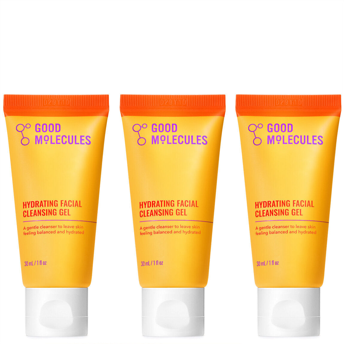 Hydrating Facial Cleansing Gel - 30ml (3-Pack)