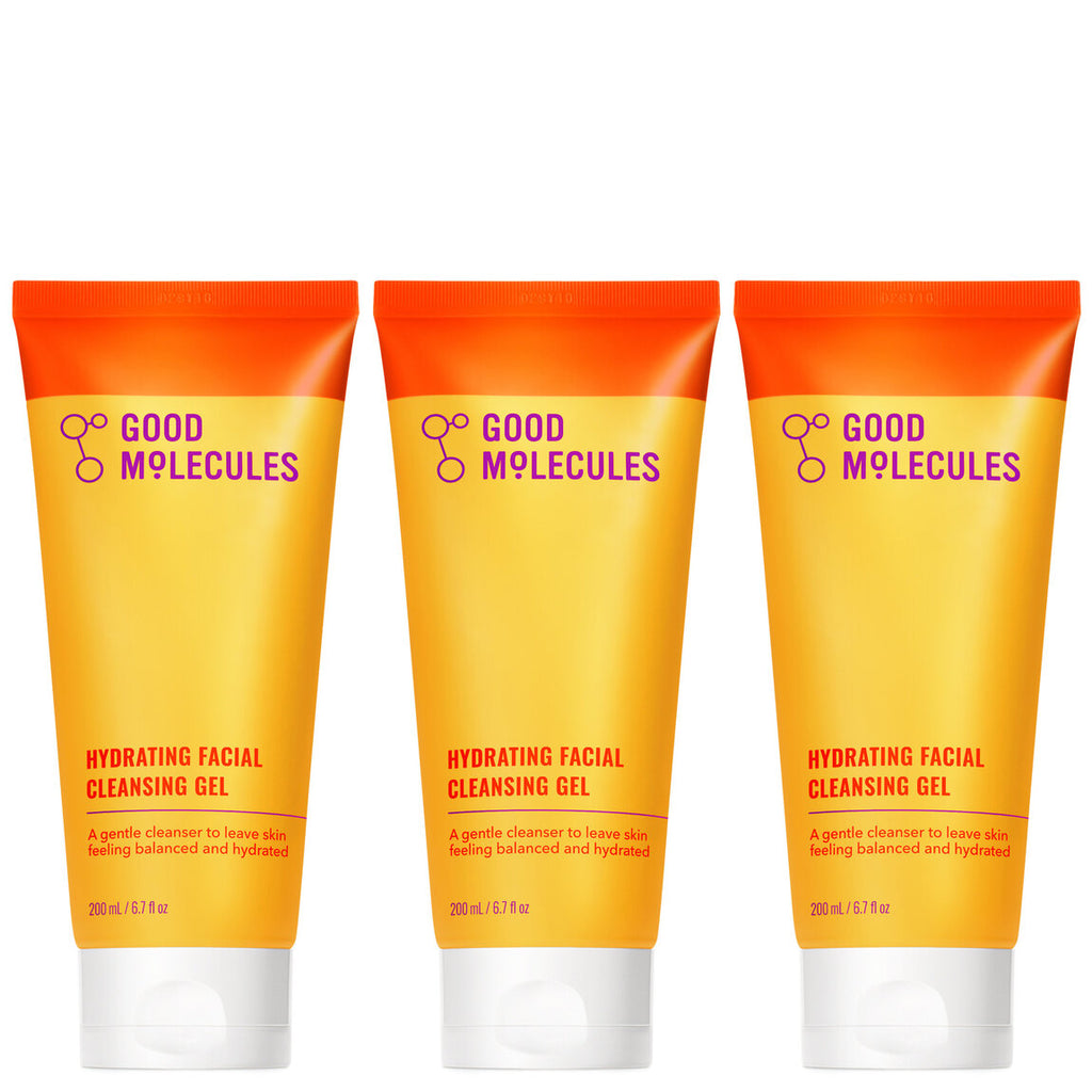 Hydrating Facial Cleansing Gel - 200ml (3-Pack)
