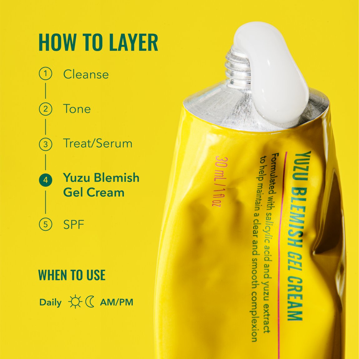Good Molecules Yuzu Blemish Gel Cream 30ml alternative view 5.
