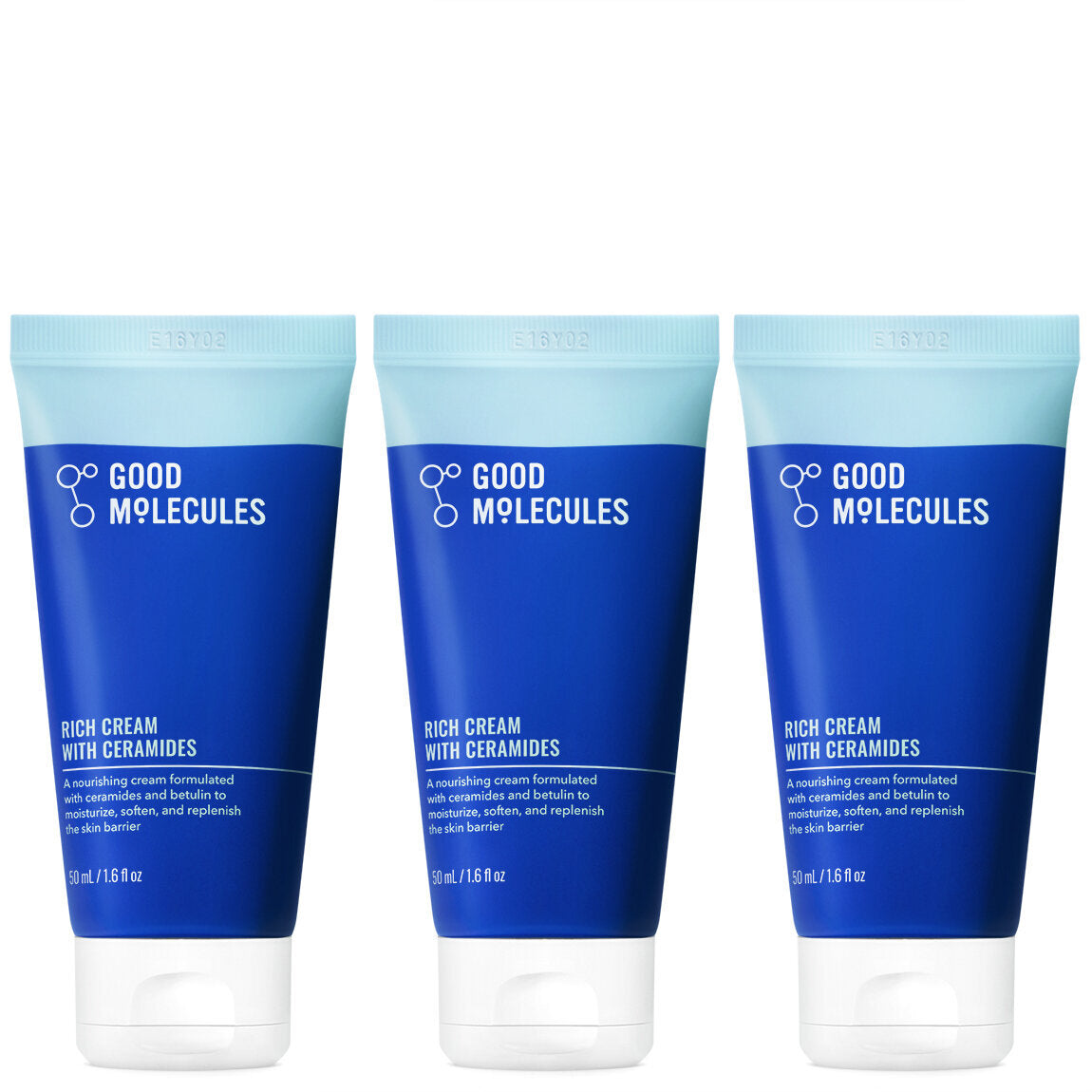 Rich Cream with Ceramides - 50ml (3-Pack)