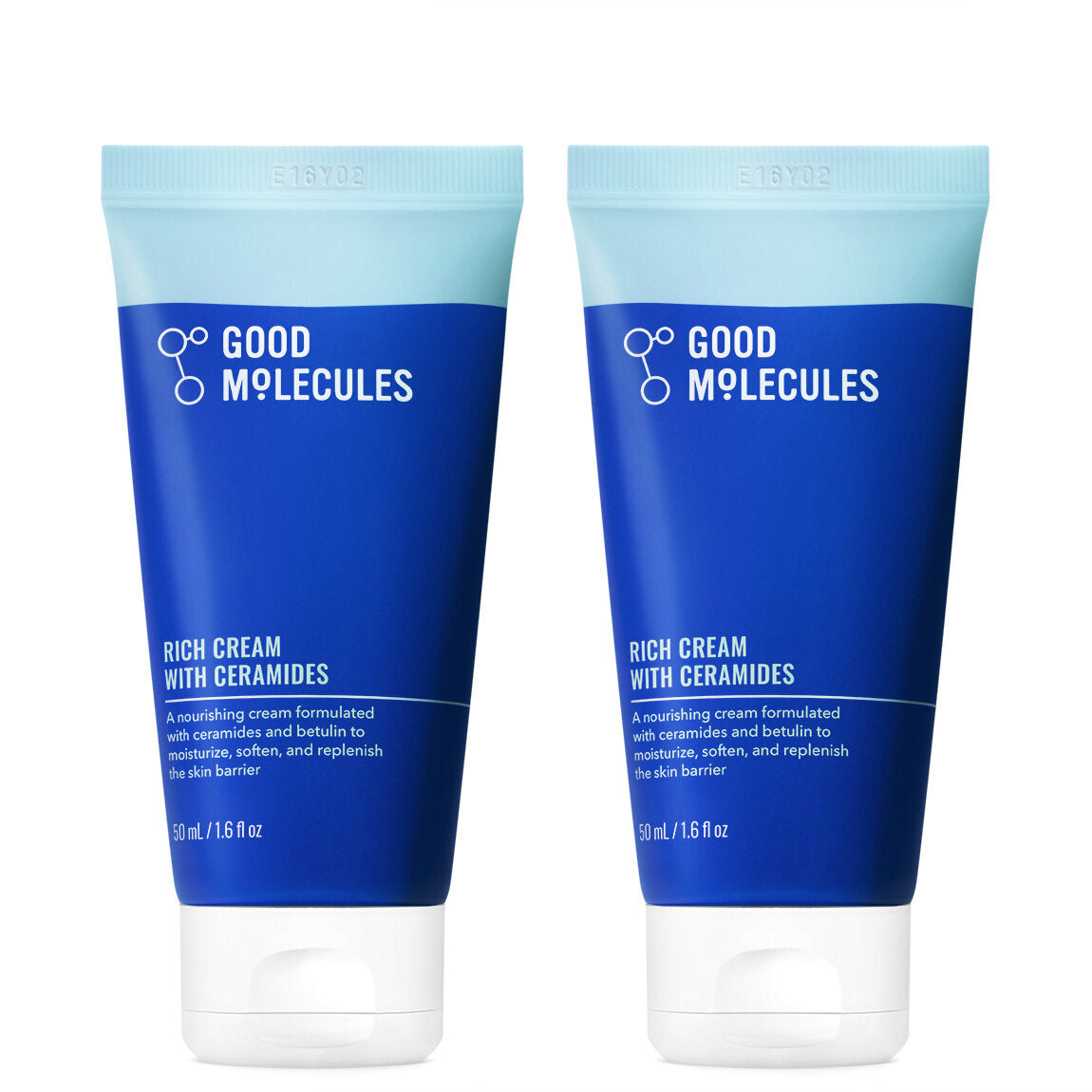 Rich Cream with Ceramides - 50ml (2-Pack)