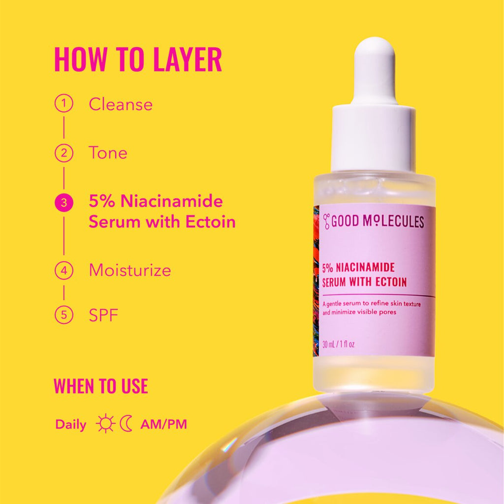 Good Molecules 5% Niacinamide Serum with Ectoin 30ml alternative view 5.