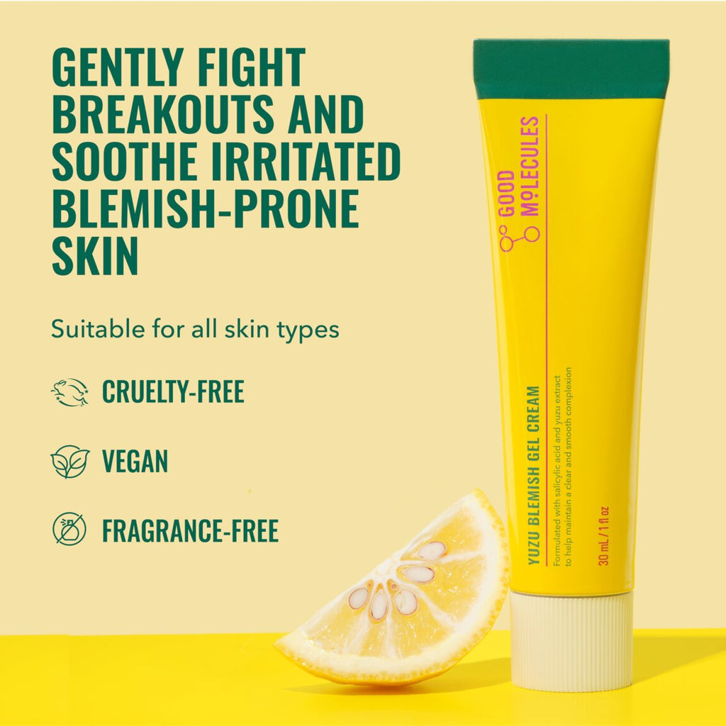 Good Molecules Yuzu Blemish Gel Cream 30ml alternative view 2.