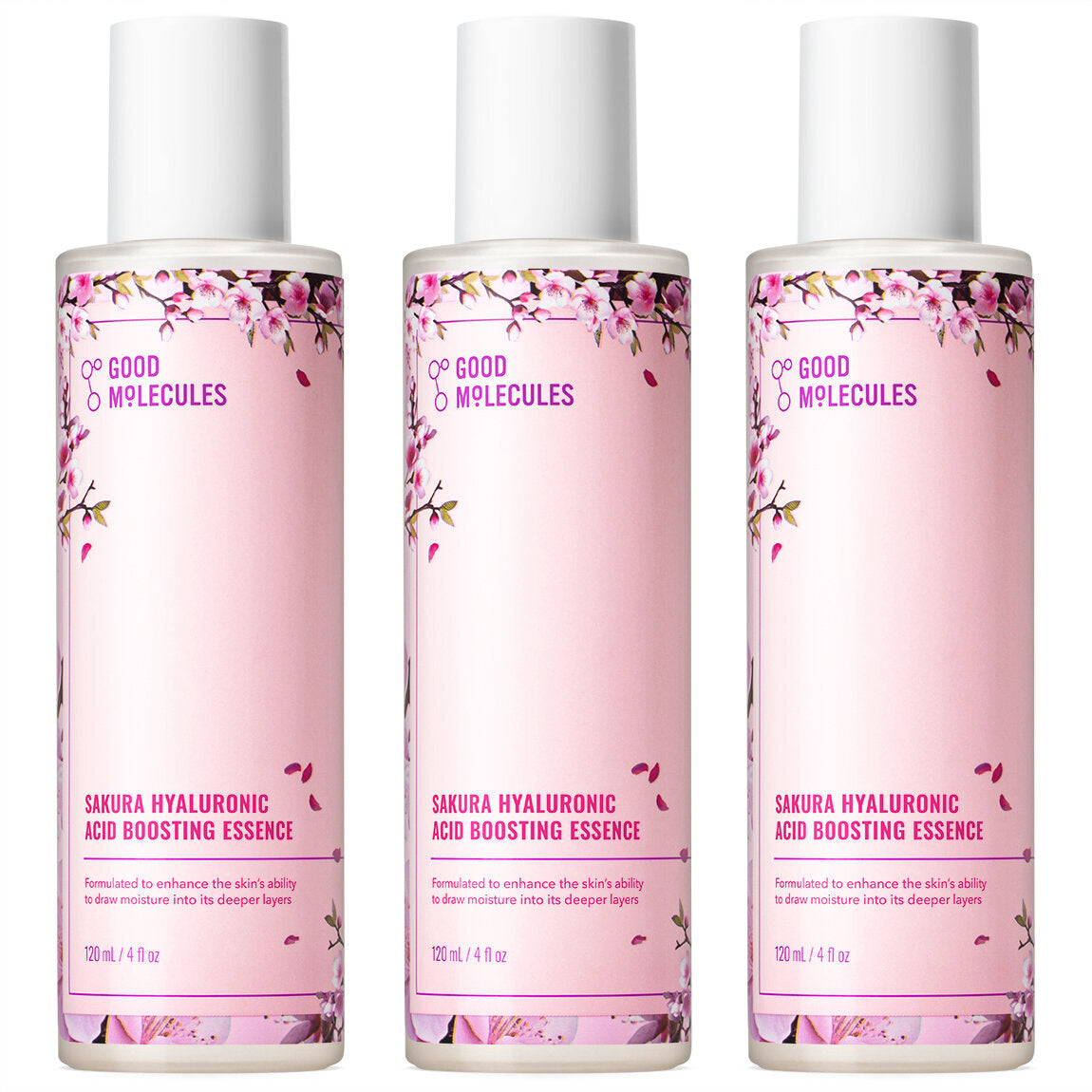 Sakura Hyaluronic Acid Boosting Essence - 120ml (3-Pack)